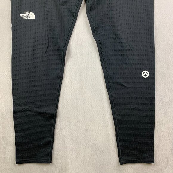 North Face Mens Thermal Pants XL Black Summit Series Pro 200 Tights Dot Knit - Picture 3 of 14